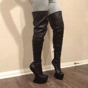 PLATFORM Giuseppe Zanotti BOOTS